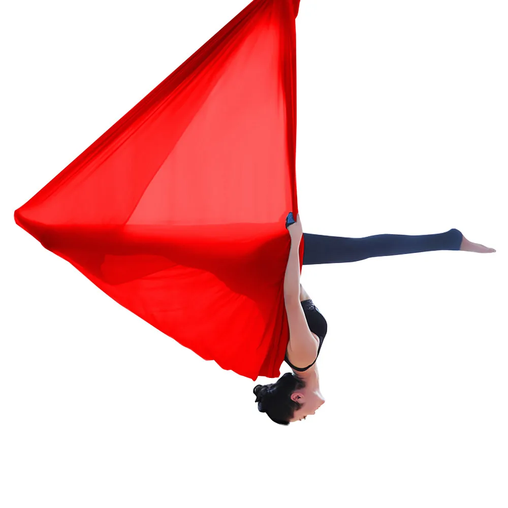 Новинка эластичный гамак для аэройоги 4 м 2020 качели многофункциональная