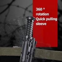 new universal 360 degree rotation baton case black outdoor safety kit holder holster tool edc survival i3y8