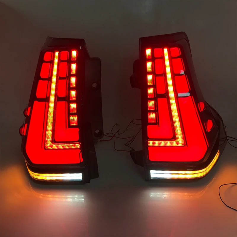 

Car accessories Turn signal tail light width indicator brake light For10-20 Toyota Prado Taillight Bully LED Taillight Assembly