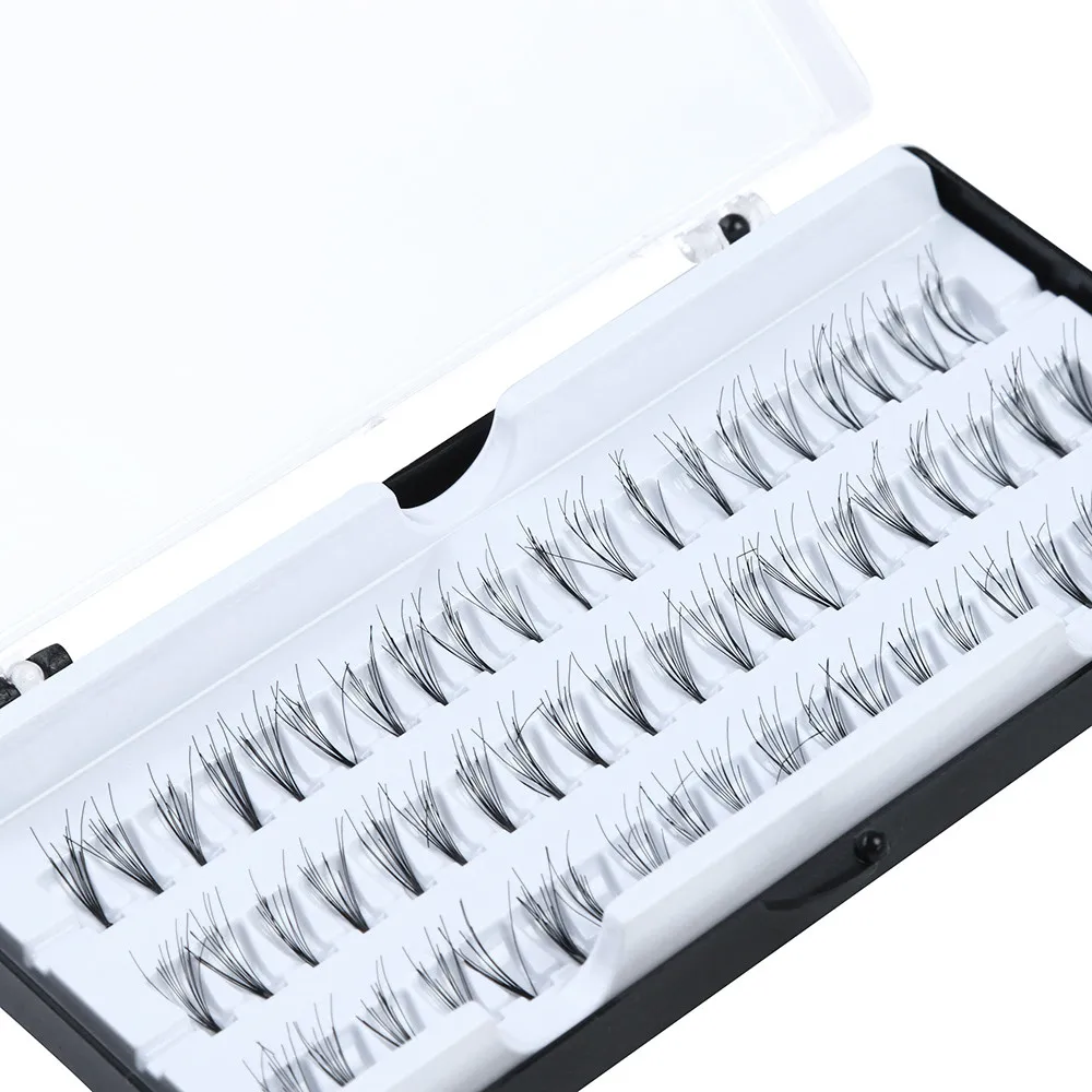 60 Индивидуальные Накладные накладные ресницы премиум класса Угловые