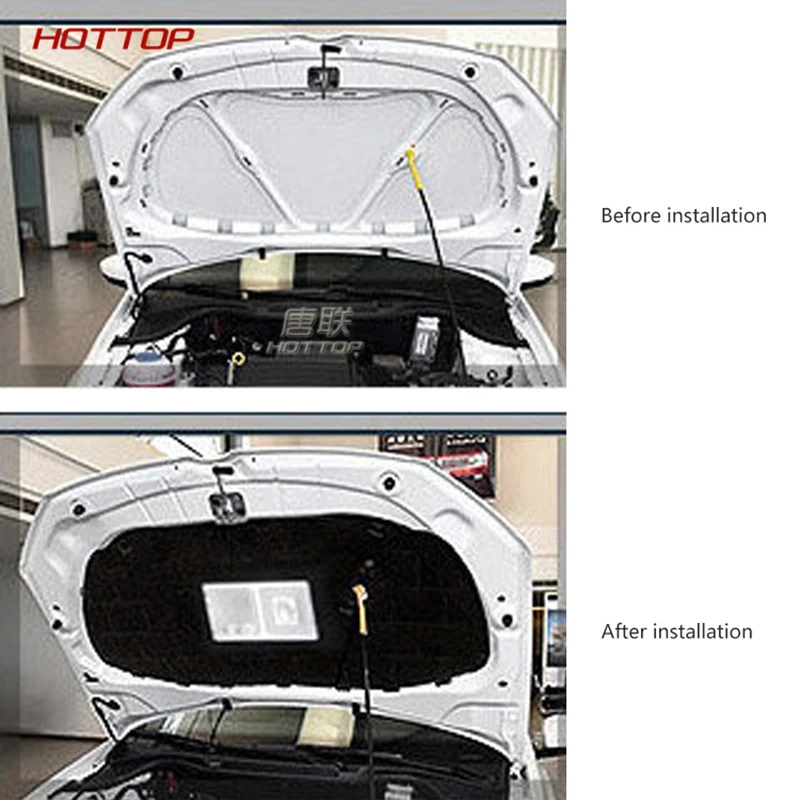 Rkac 1 шт. для Volkswagen POLO 2011 2016 изоляция капота двигателя хлопковая подкладка крышки