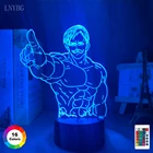 Аниме 3d ночной Светильник в Стиле персонажа Дианы из игры The Seven Deadly грехов эсканор рисунок светильник для детей подарок на день рождения украшения в спальню красочные манга лампа