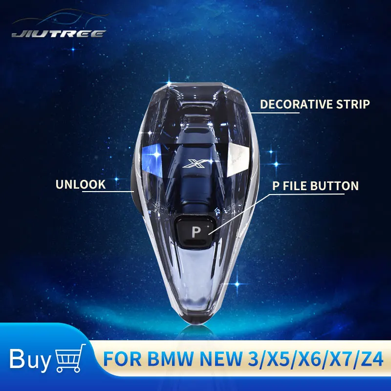 

Crystal Shift Lever Handles Gear Shift Knob For BMW Z4 X3 X4 X5 X6 6 7 5 Series G30 G38 G01 G08 G02 F15 Chassis Car Accessories