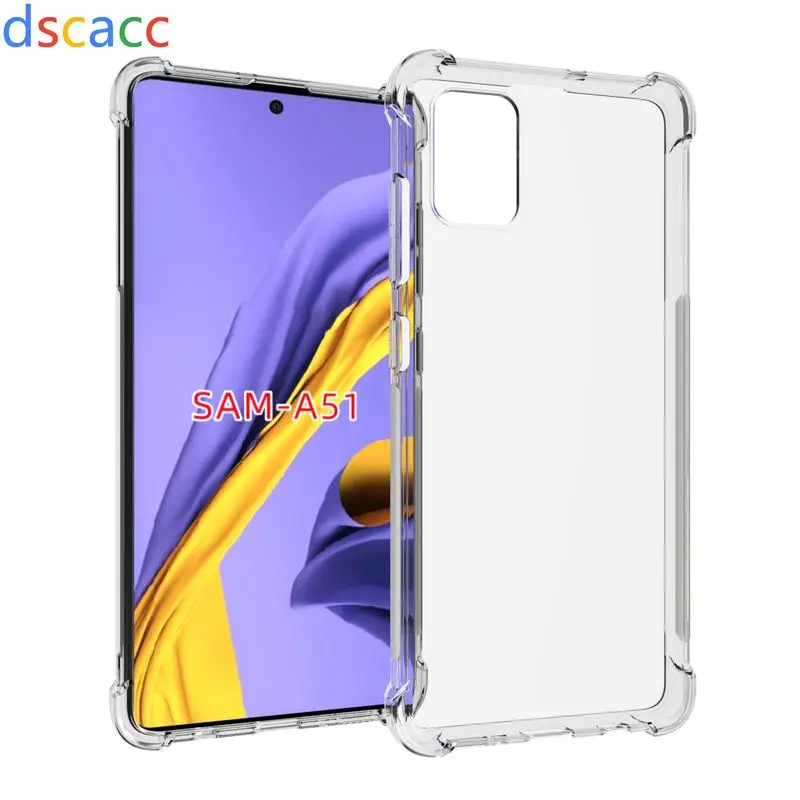DSCACC воздушная подушка шок ТПУ чехол для Samsung Galaxy A51 M30S S10 5G S10E M10 M20 M30 A20E A30 A40 A50 100