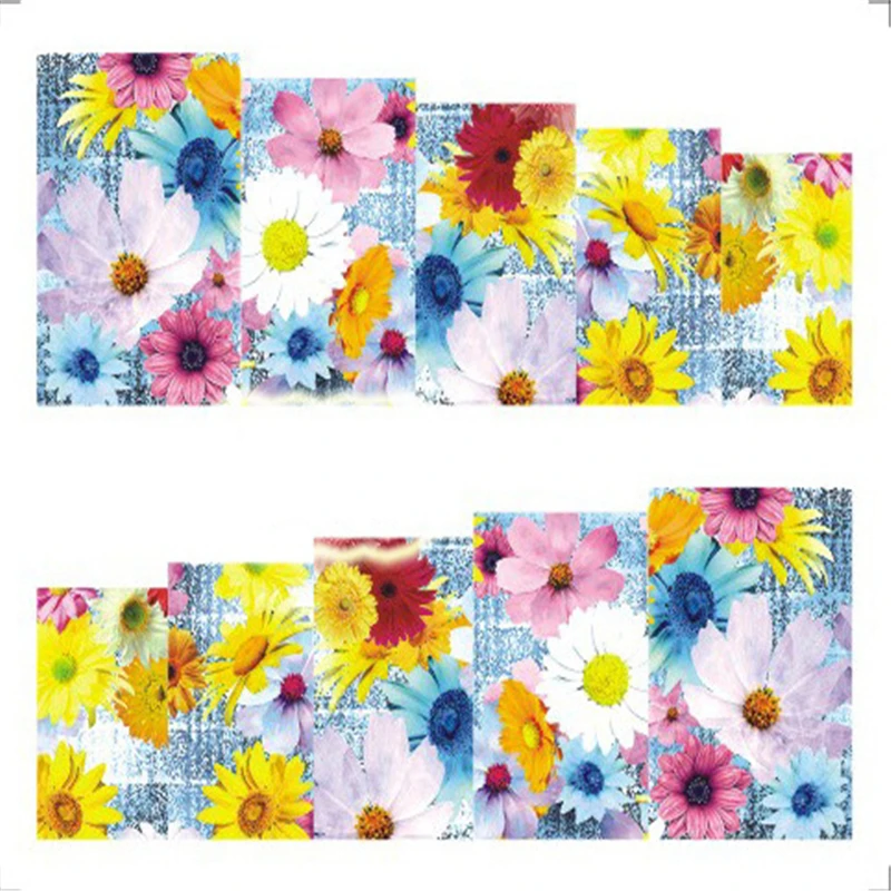 

1 Sheet Stickers For Nails Rose Flowers Designs Sliders Nail Art Decorations Manicure Water Decals Polish Transfer Foils Tip DIY