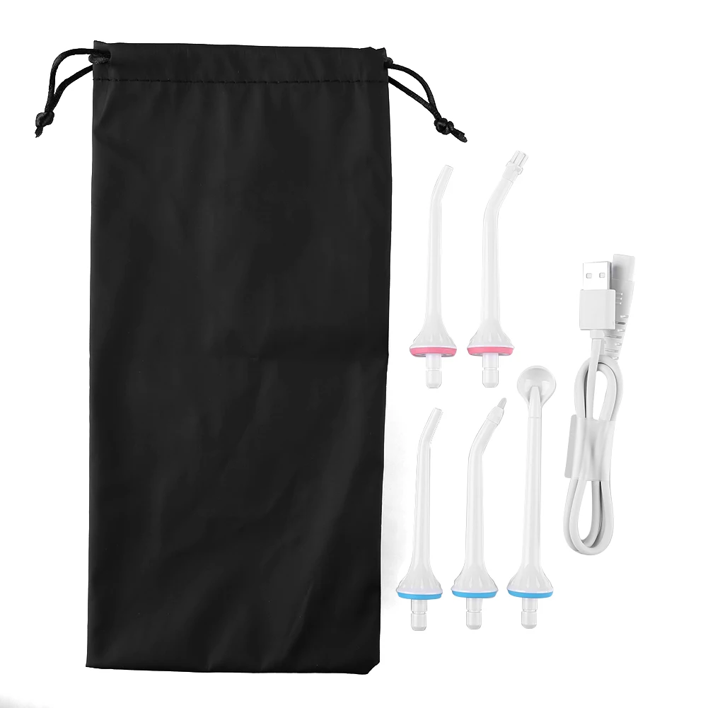 

Oral Irrigator USB Rechargeable Water Flosser Portable Dental Water Jet 300ML Water Tank Waterproof Teeth Cleaner Oral Care