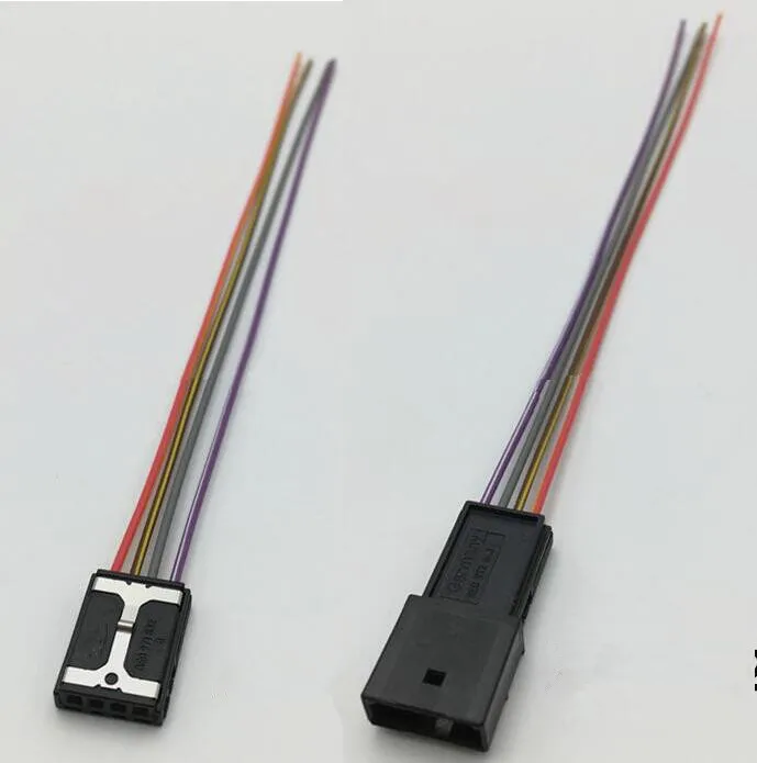 1/2/4/10/20sets/lot 4 Pin/Way Male And Female Audio Modified Plug Connector Socket Wire Harness Pigtail 8E0 971 832/8E0 972 643 |