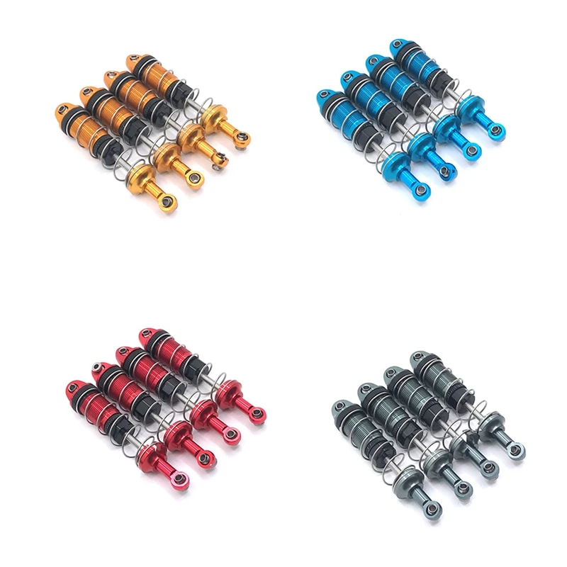 

4 шт. металлический амортизатор для HB Toys ZP1001 ZP1002 ZP1003 ZP1004 1/10 обновленные детали для радиоуправляемых автомобилей