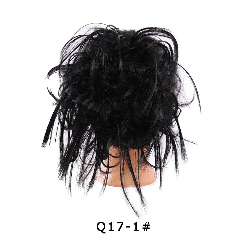 Модные женские кудрявые волосы XUANGUANG пачкающие синтетические в пучок длинные