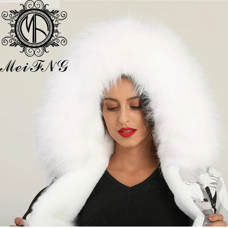 Дизайнерское серое камуфляжное пальто с мехом крутая зимняя Длинная женская