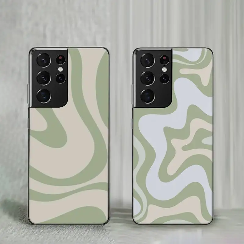 

Liquid Swirl Abstract Texture art Phone Case For Samsung galaxy A S note 10 12 20 32 40 50 51 52 70 71 72 21 fe s ultra plus