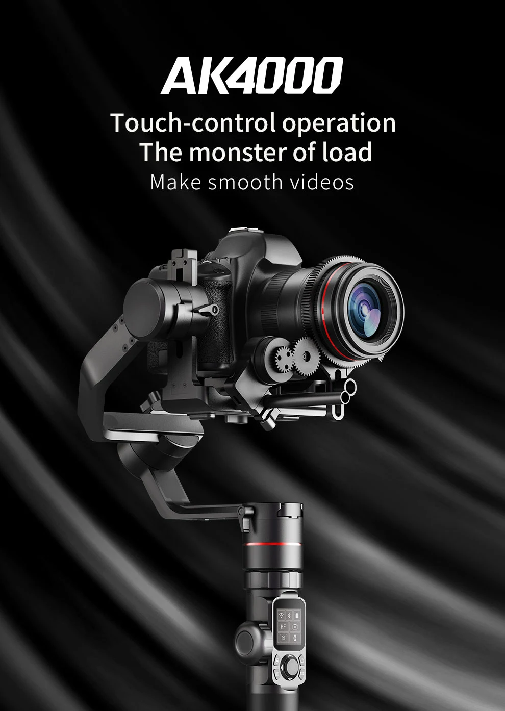 3-осевой Стабилизатор камеры FeiyuTech AK2000 AK4000 подвес Handhel для телефона Sony Canon 5D Panasonic GH5