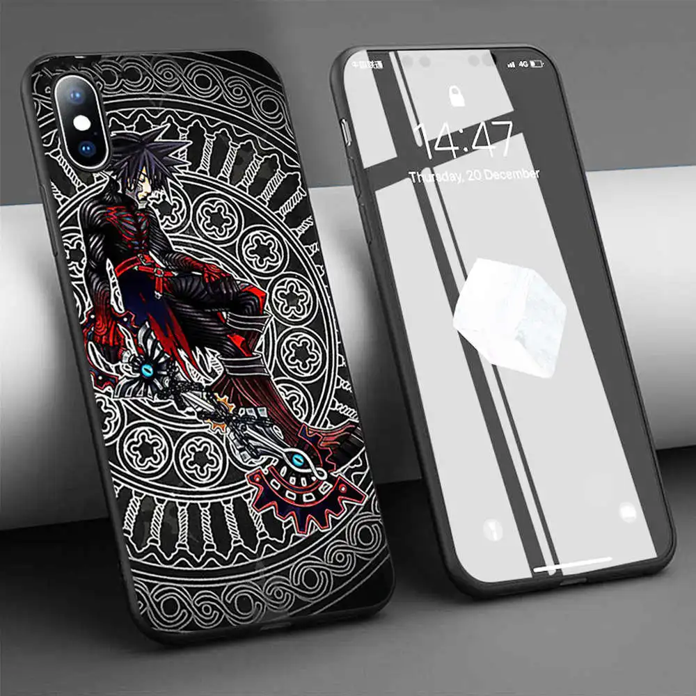 Мягкий силиконовый чехол для телефона Coque KINGDOM HEARTS ANIME VANITAS iPhone 11 Pro Max X 5S 6 6S XR XS 7 8 Plus