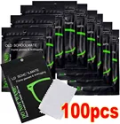 100 шт. многоразовые противотуманные салфетки для очков предварительно увлажненная противотуманная салфетка для линз противотуманные салфетки для очков дешево предотвращающие запотевание очков