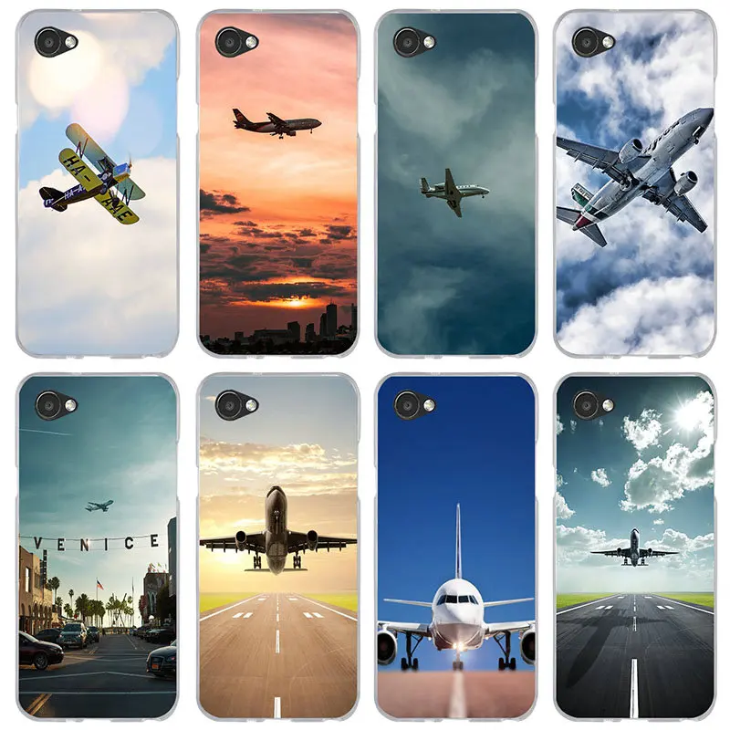 Самолет Fly путешествия небо облако для LG G2 G3 G4 G5 G6 G7 мини K4 K7 K8 K10 2017 2018 Мягкий
