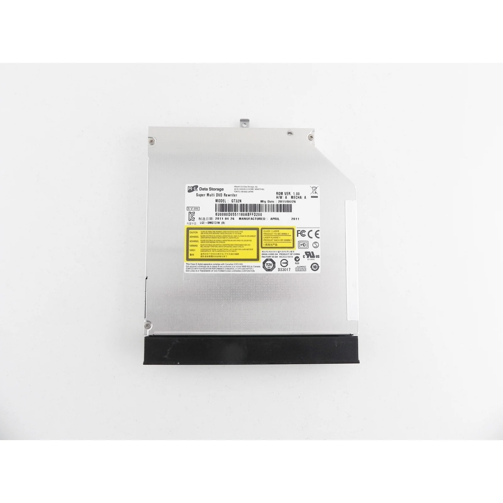 Acer Aspire 7750 7750G P7YE0 17.3&quot DVD/CD привод с панелькой GT32N|Комплектующие для ремонта