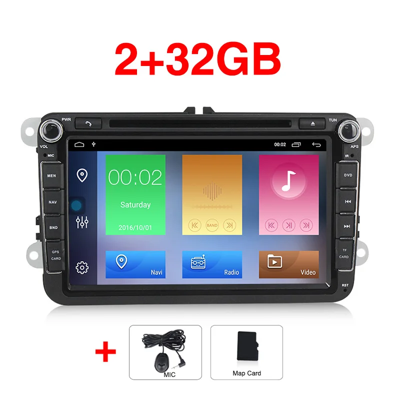 Car dvd Android 9,1 " 2din автомобильный dvd Радио мультимедийный плеер для VW Volkswagen/PASSAT b6 b7/Golf 5 6/TOURAN/POLO/SHARAN gps навигация - Цвет: Car dvd