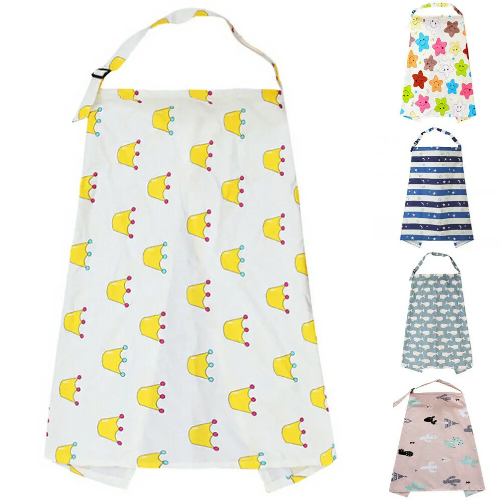 Накидка для мамы грудного вскармливания Детская шаль фартук ухода за ребенком Женская 100x70 см|Накидки