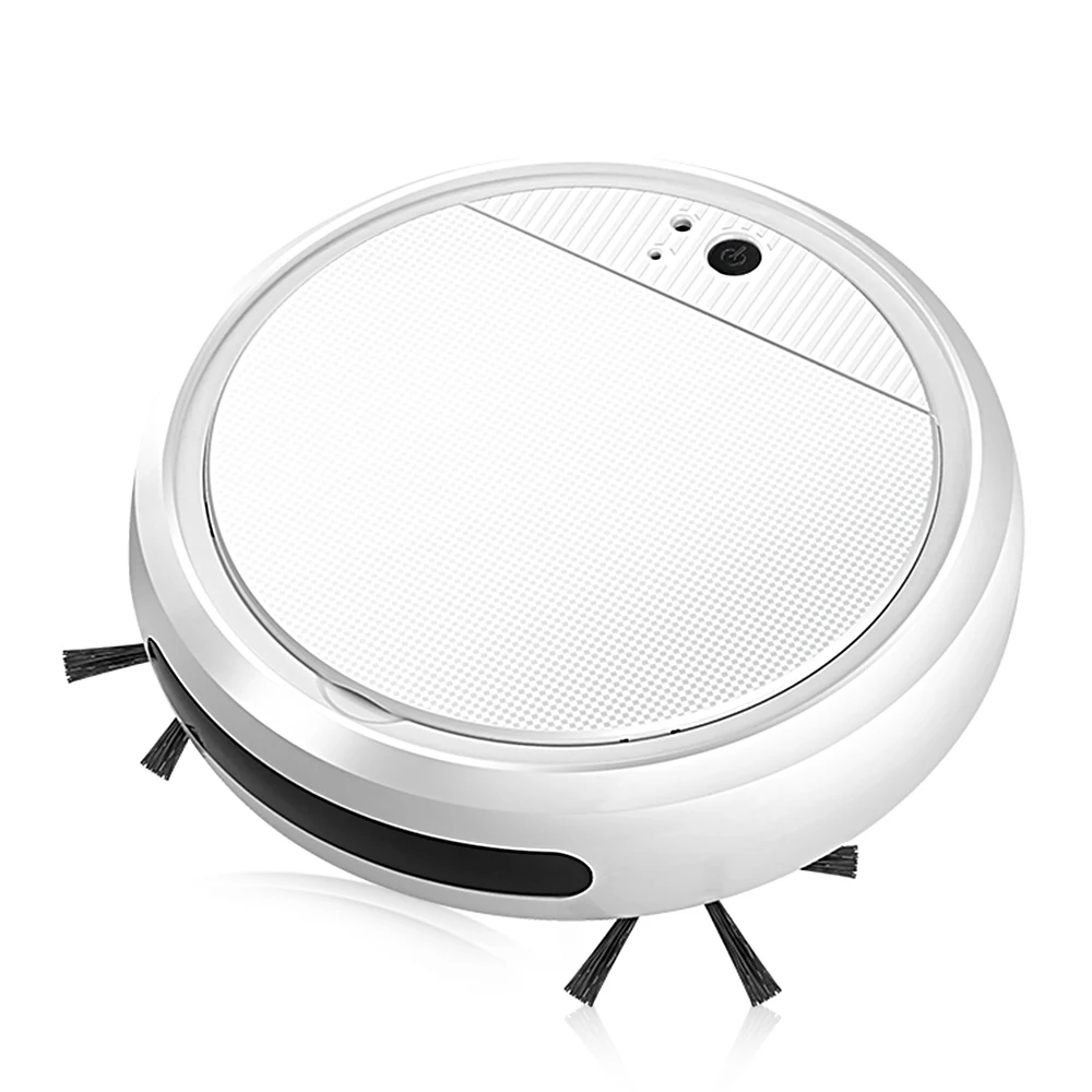 

Robot Vacuum Cleaner for Home Automatic Sweeping Dust Sterilize Sweep&Wet Mopping Scrubber Robotic Run 60 Mins Vacuum Cleaners