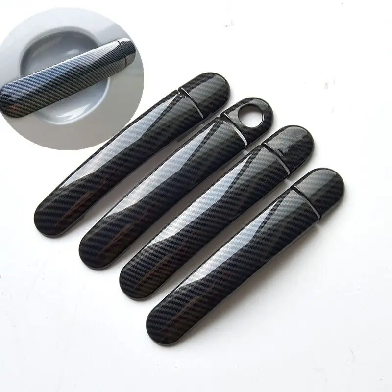 

For Audi TT 8n MK11998-2006 Audi A2 1999-2005 Chrome Carbon Fiber Car Door Handle Covers Car Accessories Styling Stickers