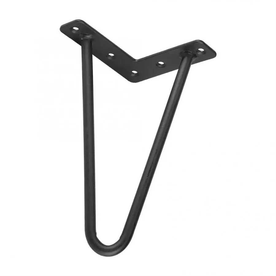 Черная Железная настольная ножка стола 4 шт. домашние аксессуары для рукоделия