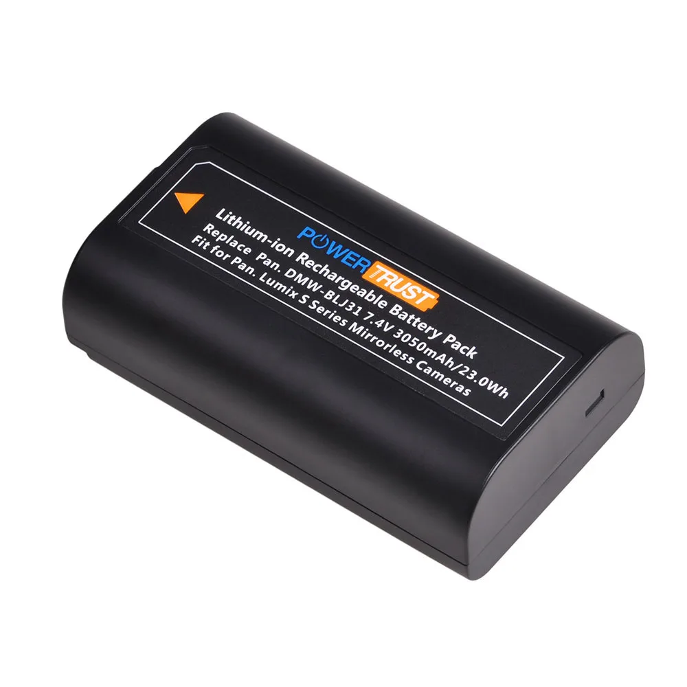 2x7,4 V 3050mAh DMW-BLJ31 DMWBLJ31 BLJ31 батарея+ lcd USB двойное зарядное устройство для камер Panasonic LUMIX S1, S1R, S1H, LUMIX серии S