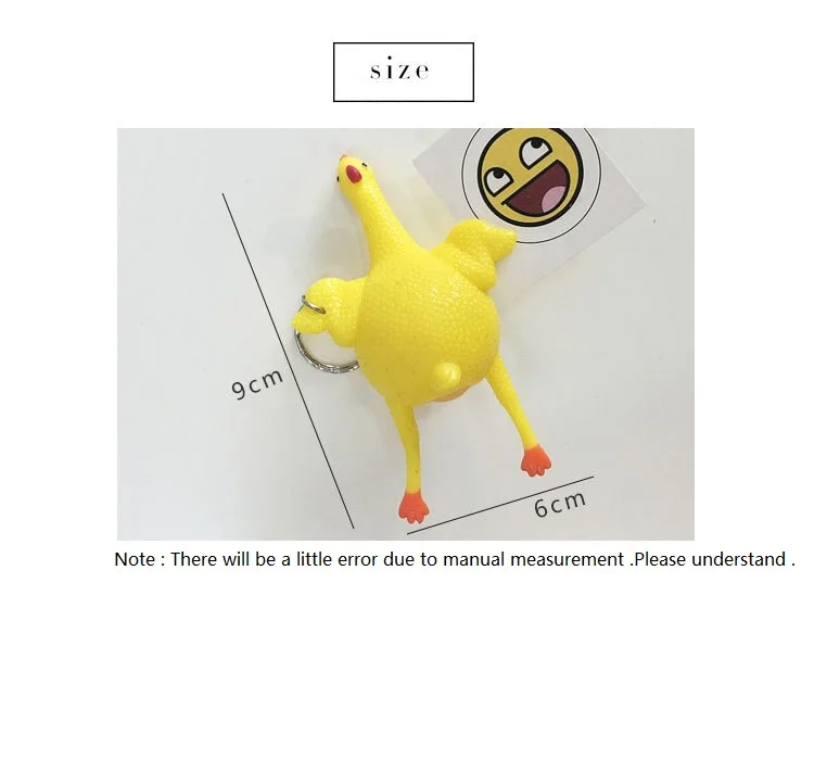 

Hot sale Chicken laying eggs Jokes Gags Pranks Maker Trick Fun Novelty Funny Gadgets for Kids Adults Antistrss Toys