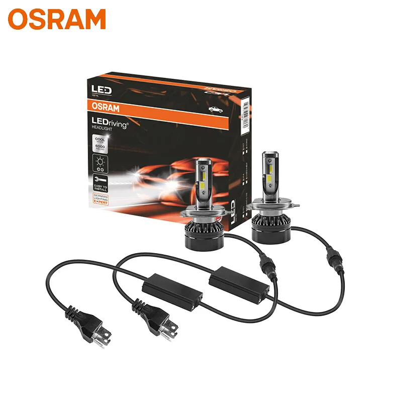 OSRAM H4 9003 светодиодный фонарь XLZ 12V 25W 6000K холодный белый Светодиодный автомобильные