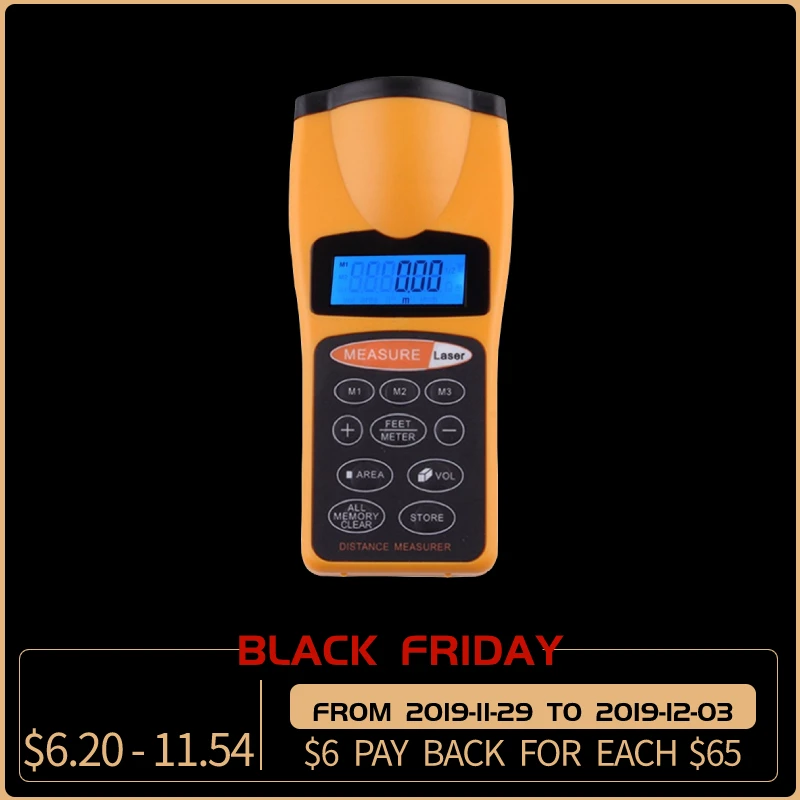 Новинка ультразвуковой дальномер измеритель расстояния цифровой мерный