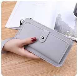 

Women's Long Purses Leather Women's Purses And Purses Designed For Women's Party Card Bags Business Card Bags Fashion Phone Bags