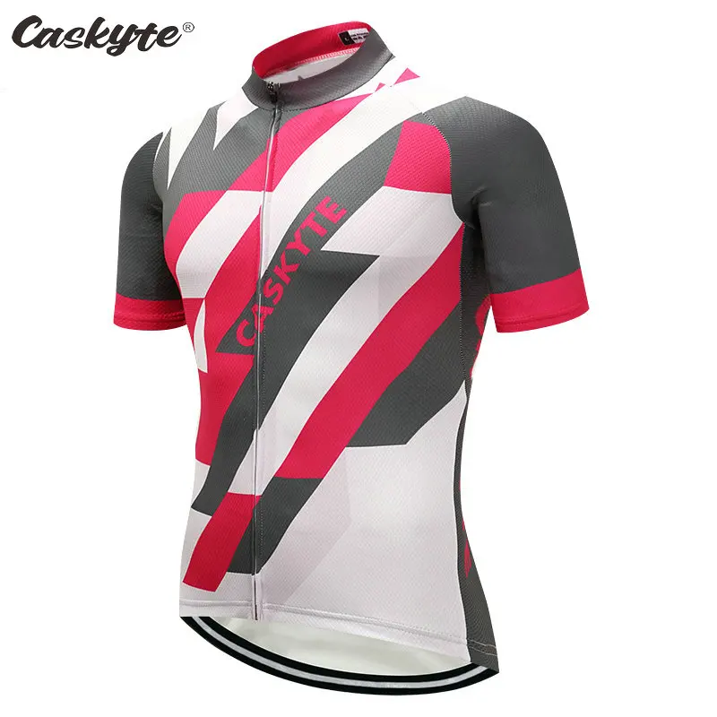 

Caskyte Италия Pro Велоспорт Джерси летняя Дышащая MTB велосипедная одежда с коротким рукавом велосипедная одежда Hombre Ropa Maillot Ciclismo
