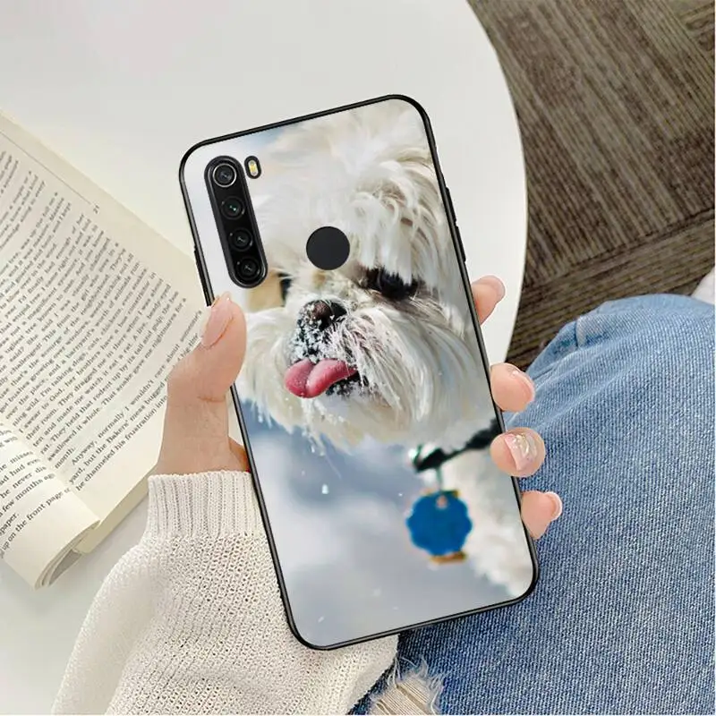 TOPLBPCS мультфильм Shih Tzu собака чехол для телефона Redmi K20 4X GO 6pro 7 7A 6 6A 8 5plus note 9 pro Capa |