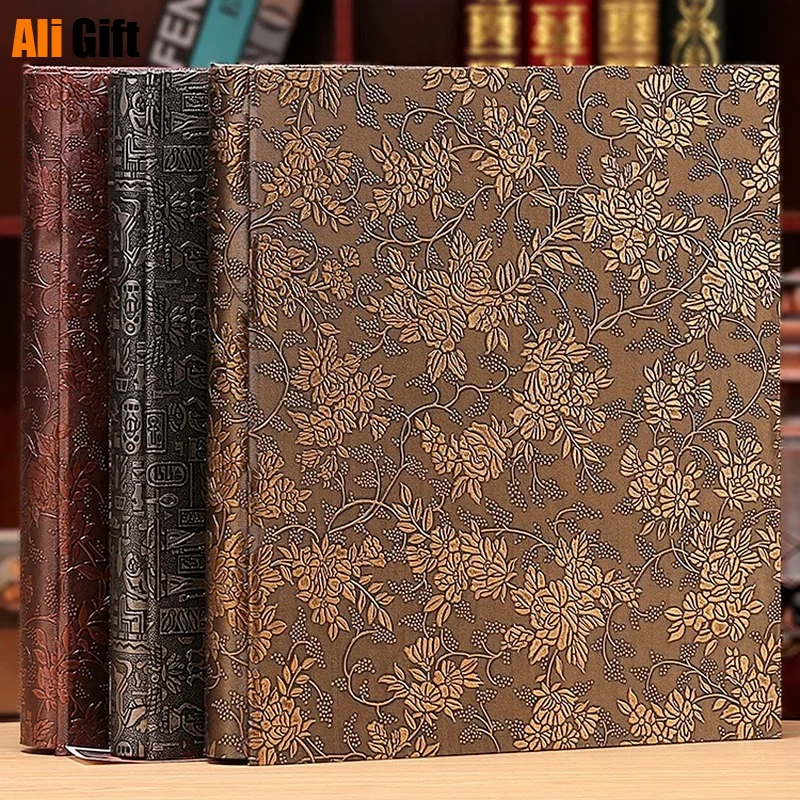 6 дюймов 800 пластиковые карманы фотоальбом семья вставить большой кожаный чехол