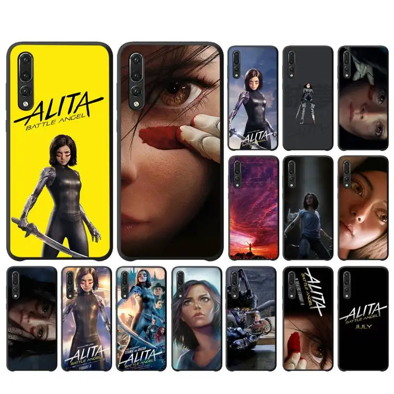 

Yinuoda Alita Battle Angel Phone Case For Huawei P9 P10 P20 P30 P40 Lite P20Pro P30Pro P40Pro Psmart