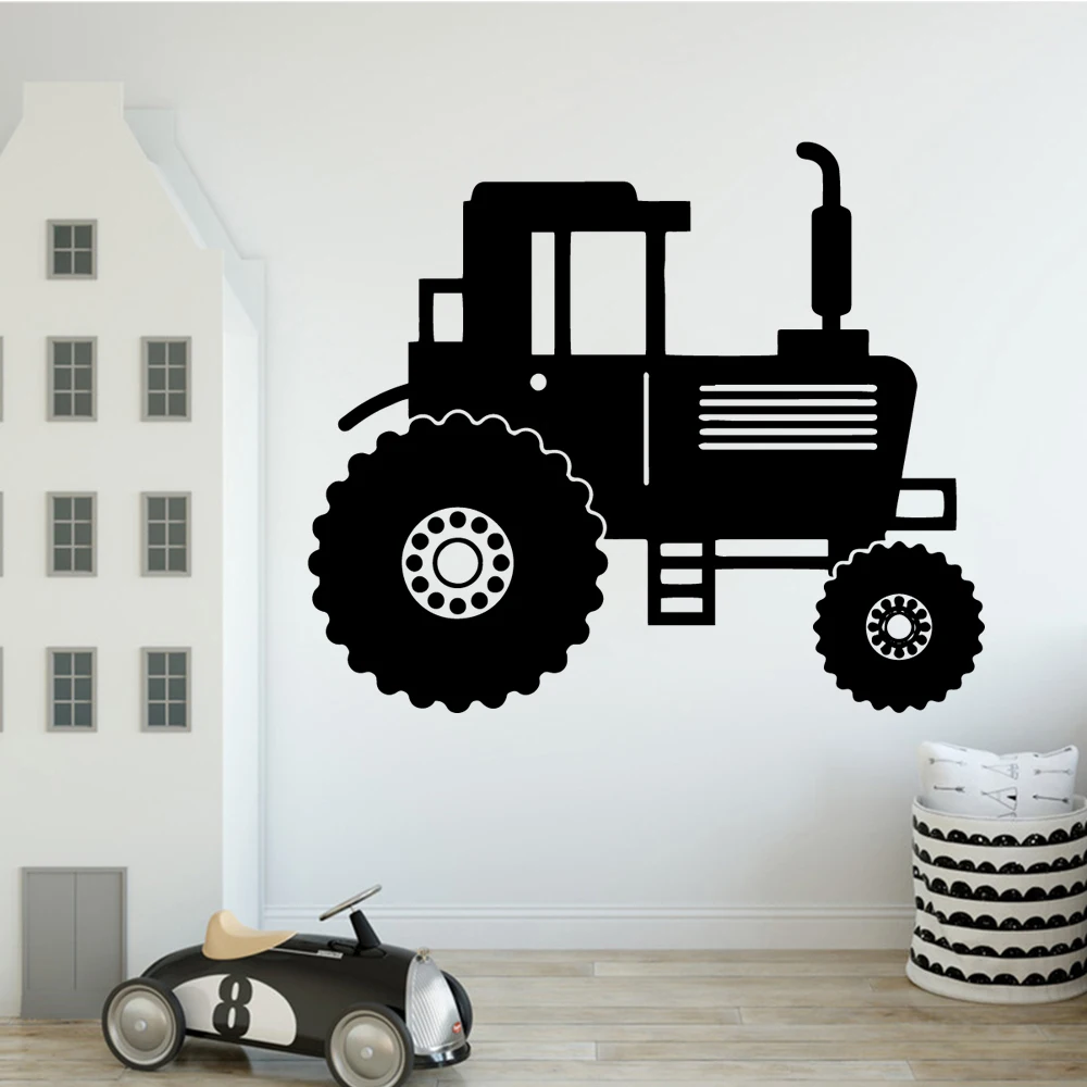 

Romantic Tractor Wall Decal Living Room Removable Mural For Living Room Bedroom Wall Decal muursticker
