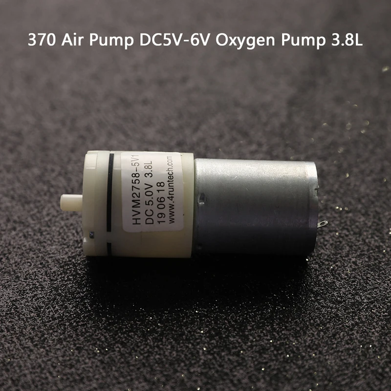 

1pcs DC 5-6V Air Pump DC Small Mini 370 Motor Micro Air Aeration Oxygen Pump