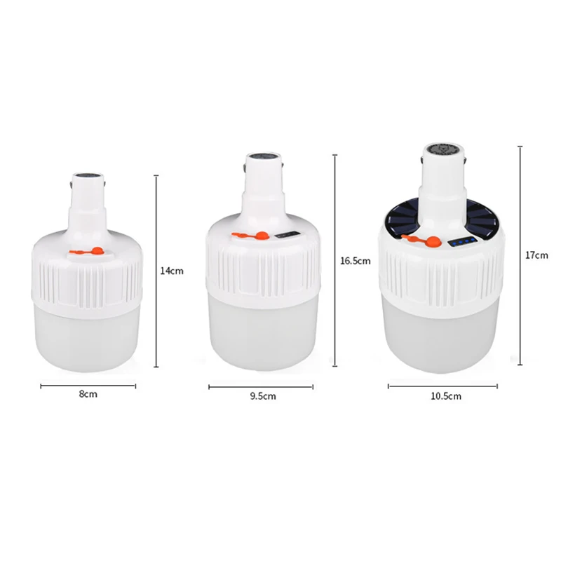 Перезаряжаемый светодиодный светильник на солнечной батарее 50/120/160 Вт 5 моделей
