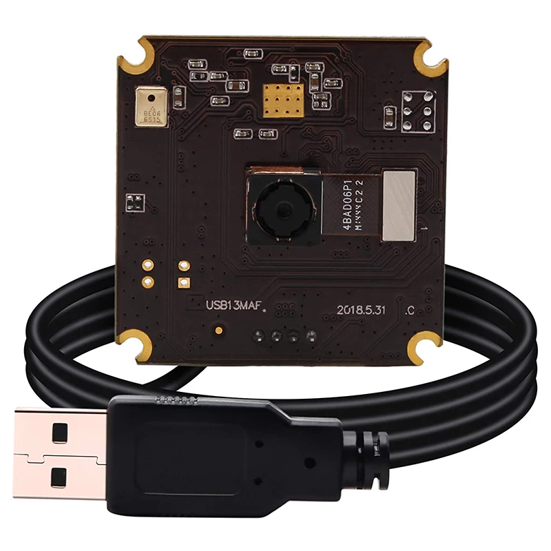 

USB-модуль камеры 13MP с автофокусом 1/3 дюйма CMOS IMX214 датчик с объективом без искажений FOV 75 градусов, поддержка 3840X2880