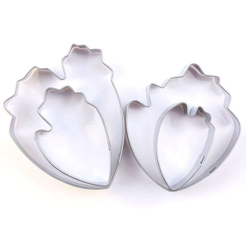 Лидер продаж 4 шт./компл. лепестки пиона из нержавеющей стали креативная форма для