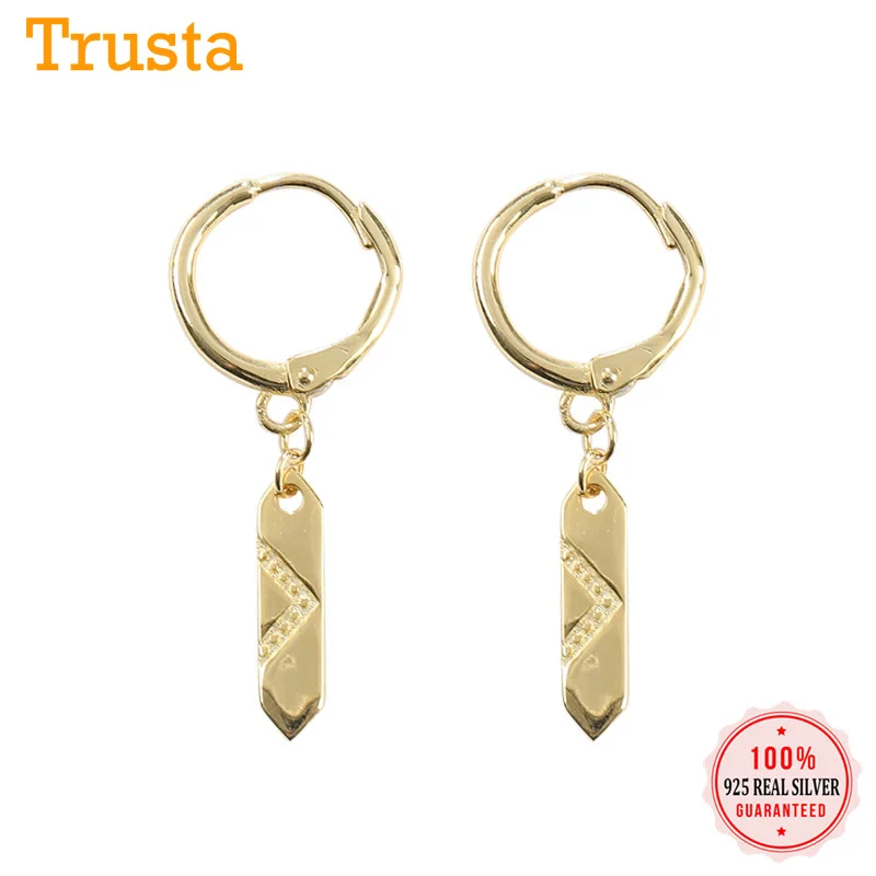 100% 925 пробы Серебряная Ушная клипса серьги для девочек подарок на день рождения