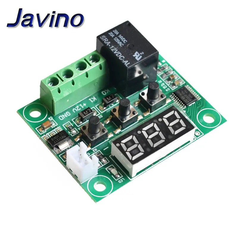 W1209 50 100C DC 12V цифровой регулятор температуры Термостат Регулятор термостат