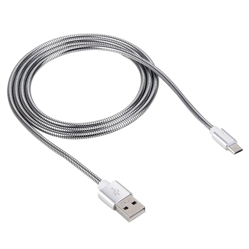 Цинковый сплав Usb кабель 1 м Быстрая зарядка для Huawei зарядный провод Android