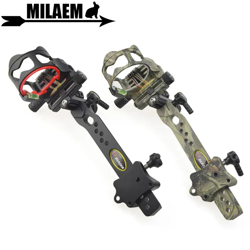 1 шт. стрельба из лука 5 контактов 019 &quotкомбинированный лук прицел Оптическое