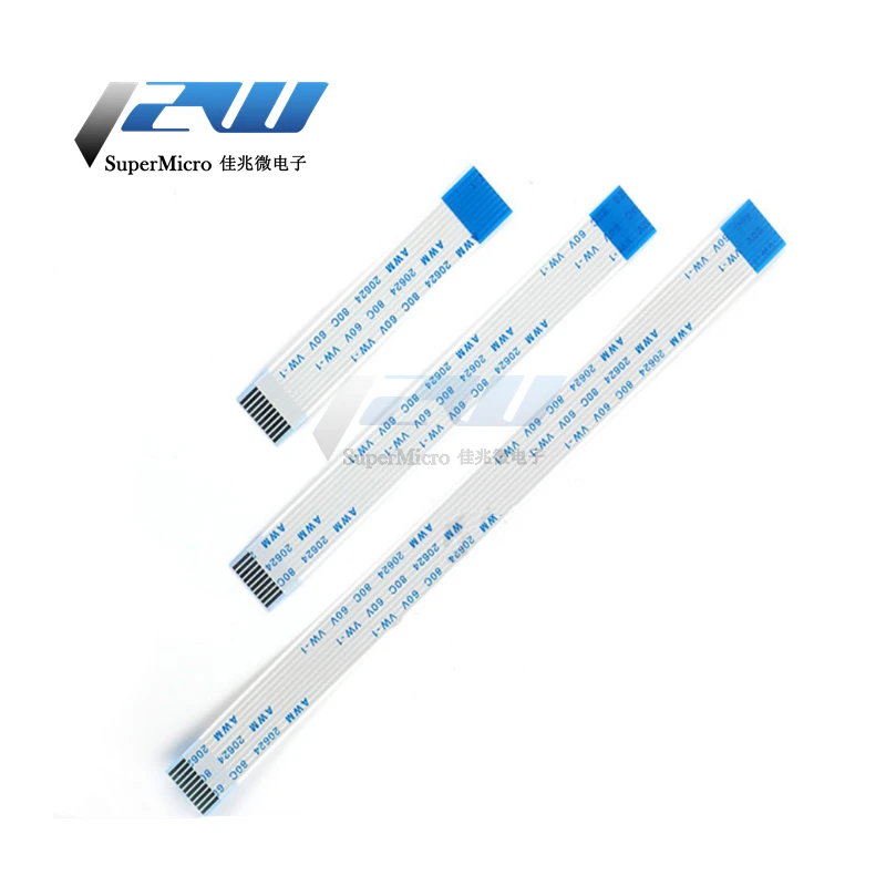 10 шт. плоский гибкий кабель с ПВХ изоляцией FFC FPC ЖК дисплей AWM 20624 80C 60V VW 1