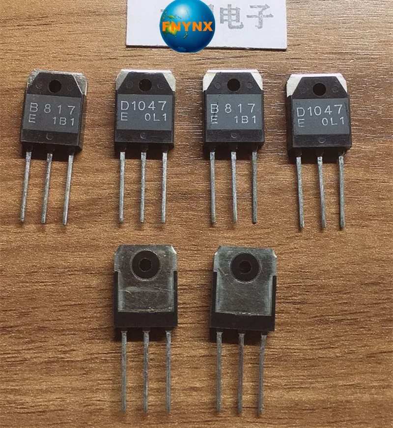 2 пары оригинальные японские SANY ~ 2SB817 2SD1047 B817 D1047 всего 4 шт. | Электронные