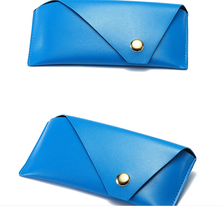 Складной футляр для очков коробка из искусственной кожи хранения