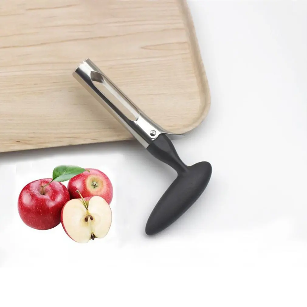 New Stainless Steel Apple Core Cutter Knife Corers Fruit Slicer Multi-function Cutting Vegetable Pear Removed Kitchen Tools | Дом и сад