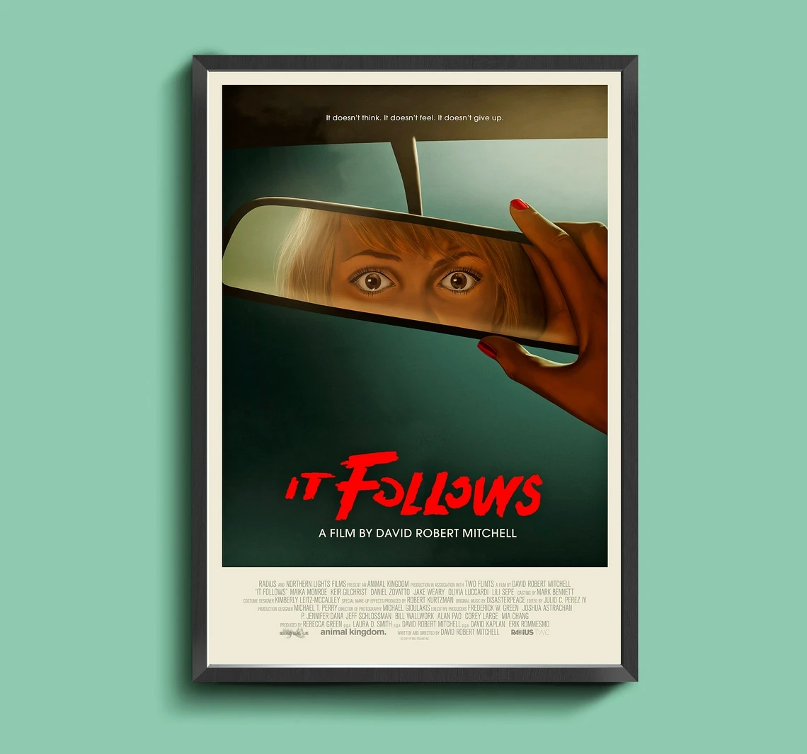 

It Follows Classic Movie Canvas Poster Home Wall Painting Decoration (No Frame)