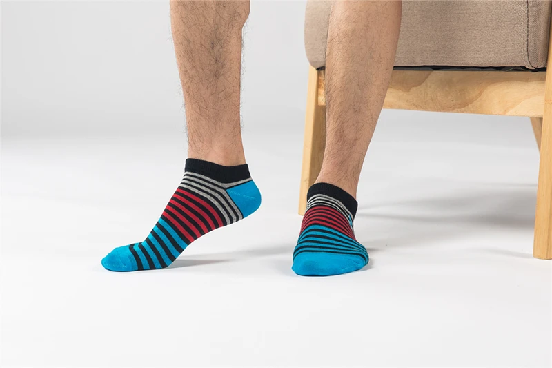 Горячая распродажа мужские носки Calcetines Hombre Новые весенние и летние мужские носки Pier Polo полосатые хлопковые мужские носки оптом