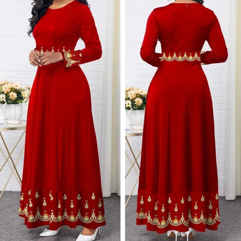 

2020 Indonesia Gown Hijab Bangladesh Plus Size Dress 5XL Dubai Blue Abaya for Women Pakistan Muslim Long Dress Islamic Clothing